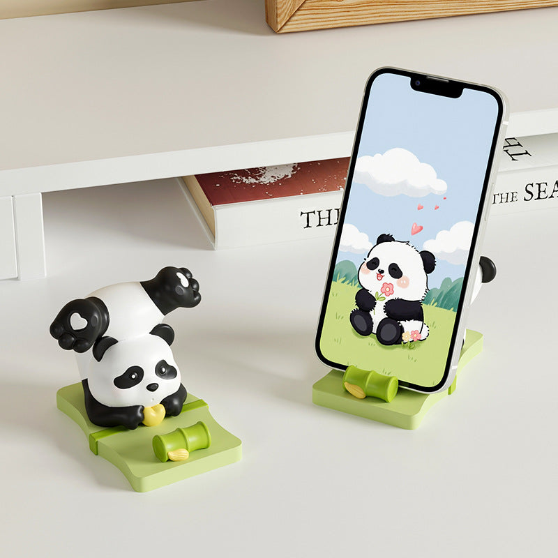 パンダ スマホスタンド｜デスク用かわいいスマホホルダー（メイン画像）